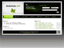 Tablet Screenshot of dudumao.net